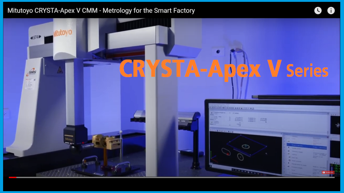 CRYSTA-Apex V CMM - Metrologia para a fábrica inteligente